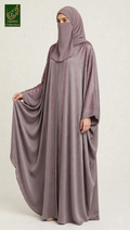 Front-Open Sparkling Stonework Butterfly Abaya | Premium Romantic Nida Stone-Studded Butterfly Abaya